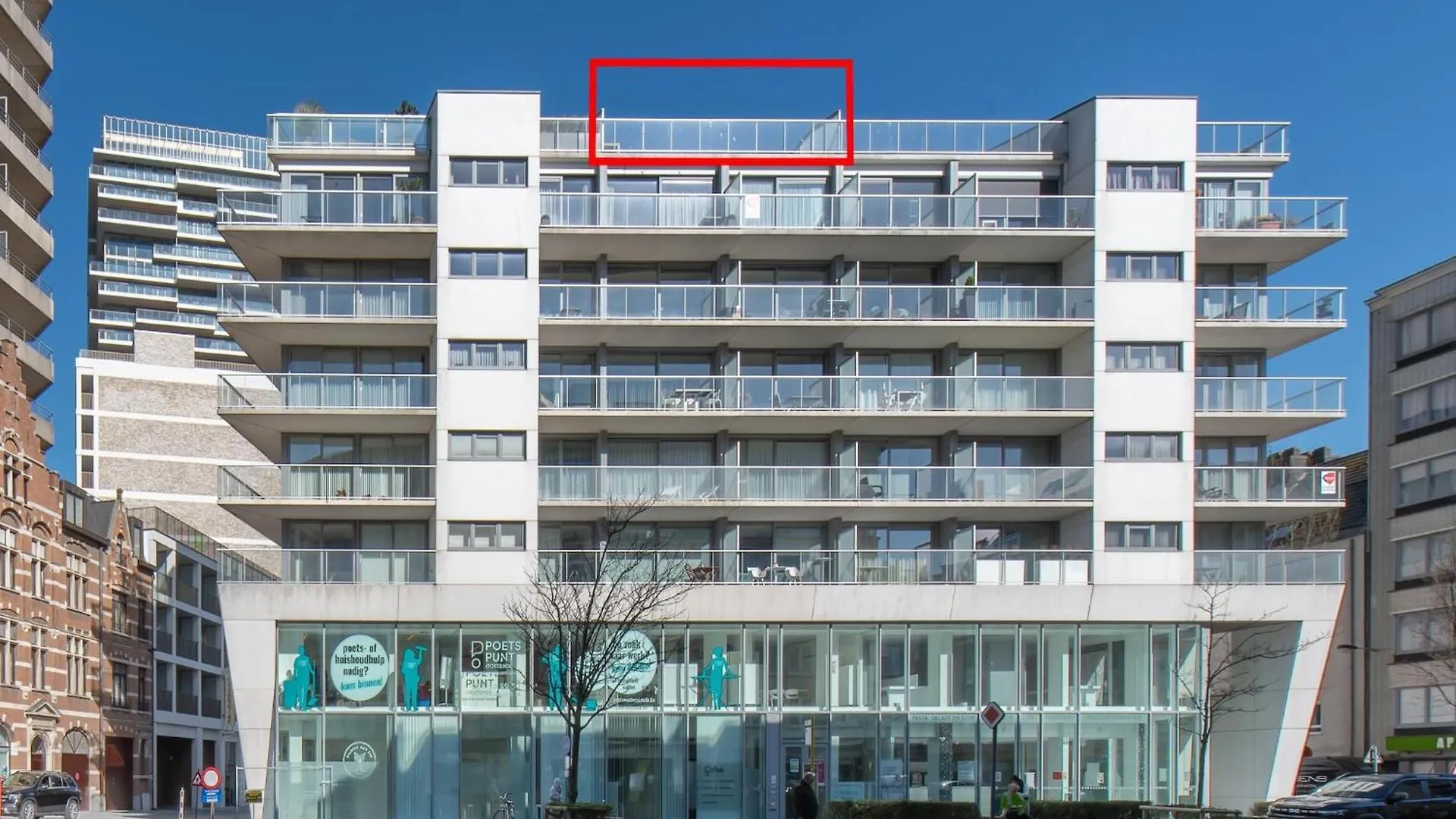 Centrally Located Apartment With Spacious Terrace 오스텐드 벨기에